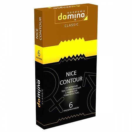 Презервативы DOMINO CLASSIC Nice Contour 6 шт.