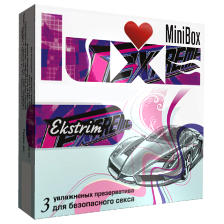 Презервативы Luxe Mini Box Экстрим