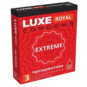 Презервативы LUXE ROYAL Extreme