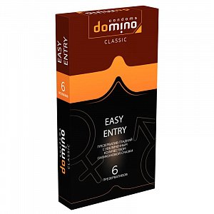 Презервативы DOMINO CLASSIC Easy Entry 6 шт.