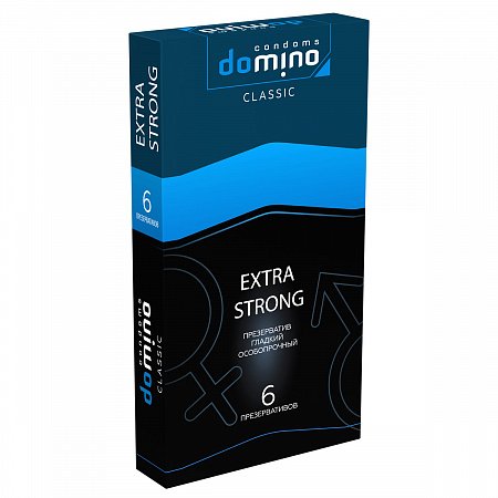 Презервативы DOMINO CLASSIC Extra Strong 6 шт.
