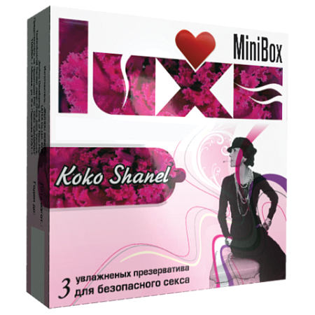 Презервативы Luxe Mini Box Коко шанель