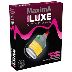 Презервативы Luxe Maxima Сигара Хуана