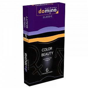 Презервативы DOMINO CLASSIC Colour Beauty 6 шт.